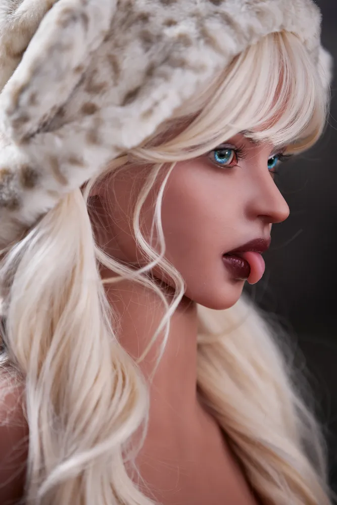 SY Doll ตุ๊กตายางไฮบริด Umut ขนาด 152 ซม. (5 ฟุต) หัวซิลิโคนคัพ F + ตัว TPE, หัวรุ่น M2 กรามขยับได้